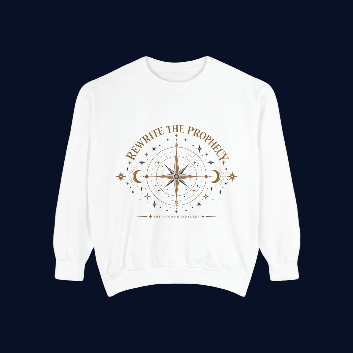 Rewrite The Prophecy Book Graphic Sweatshirt
