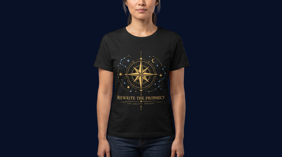 Rewrite the Prophecy — The Arcane Odyssey Unisex T-Shirt.