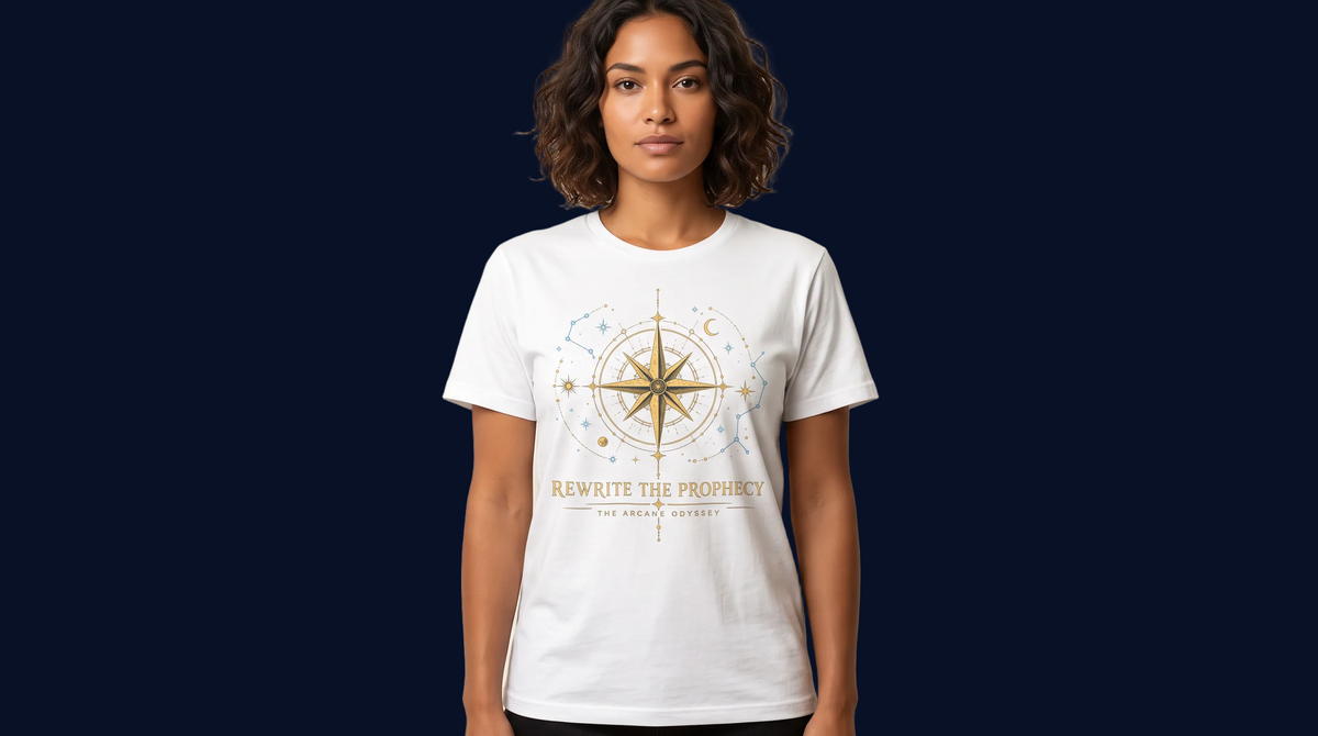 Rewrite the Prophecy — The Arcane Odyssey Unisex T-Shirt.