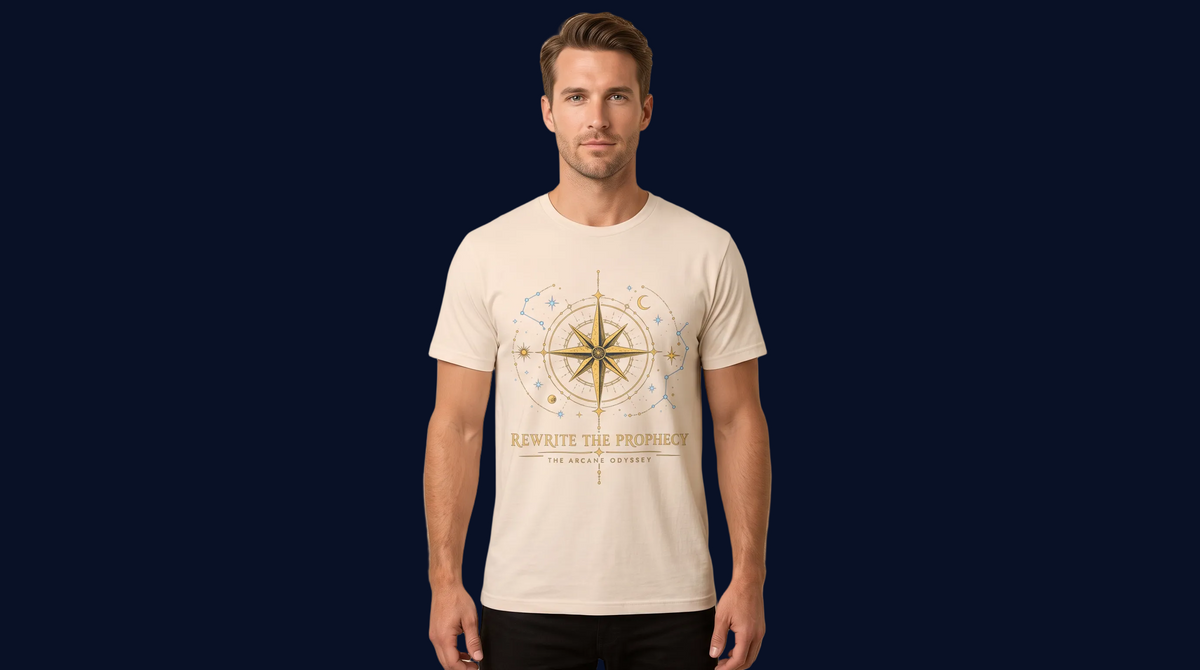 Rewrite the Prophecy — The Arcane Odyssey Unisex T-Shirt.
