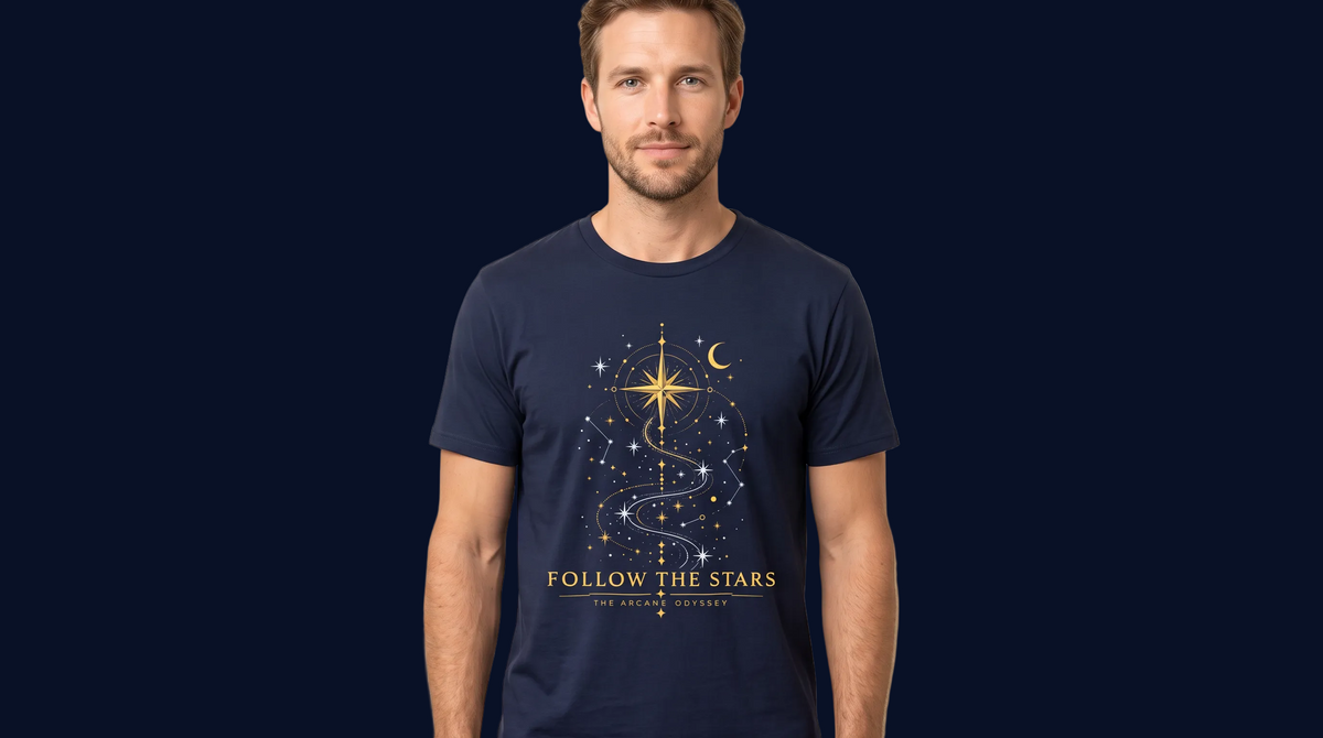 Follow the Stars — The Arcane Odyssey Unisex T-Shirt