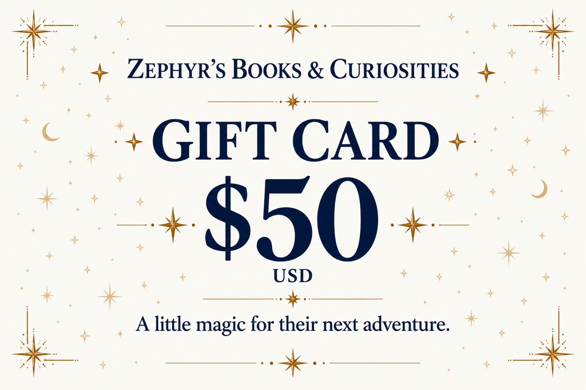 Zephyr's Books & Curiosities Gift Card